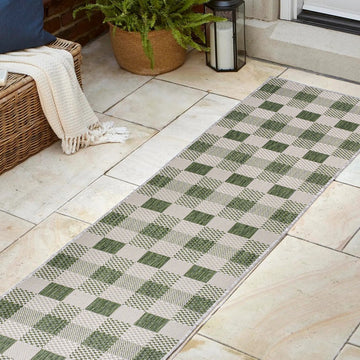 Darcy Traditional Geometric Bold Gingham Area Rug